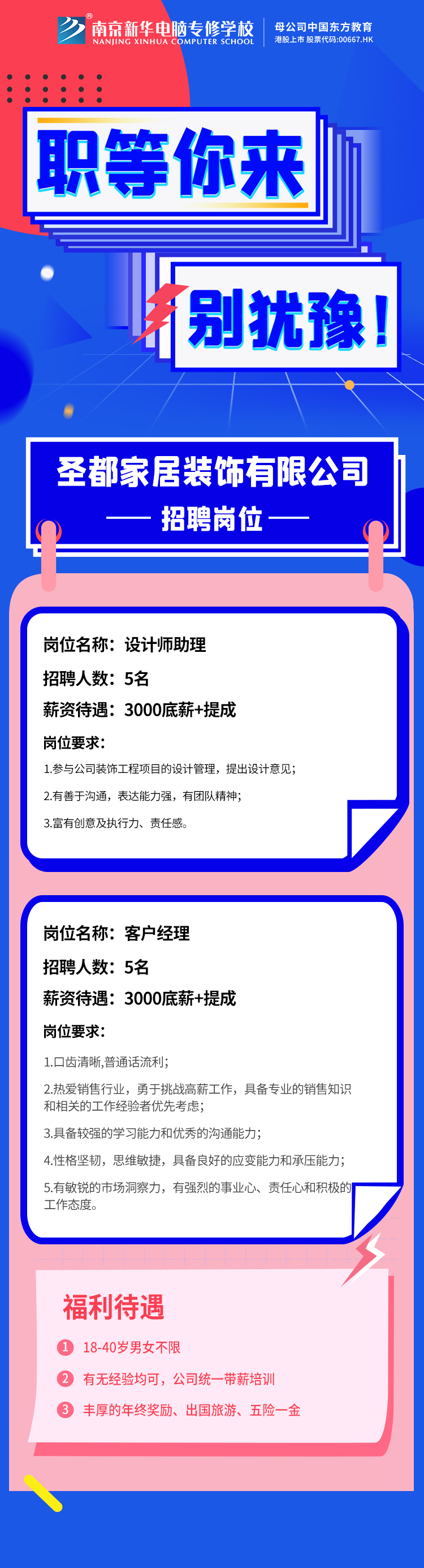 招賢納士，“職”等你來！