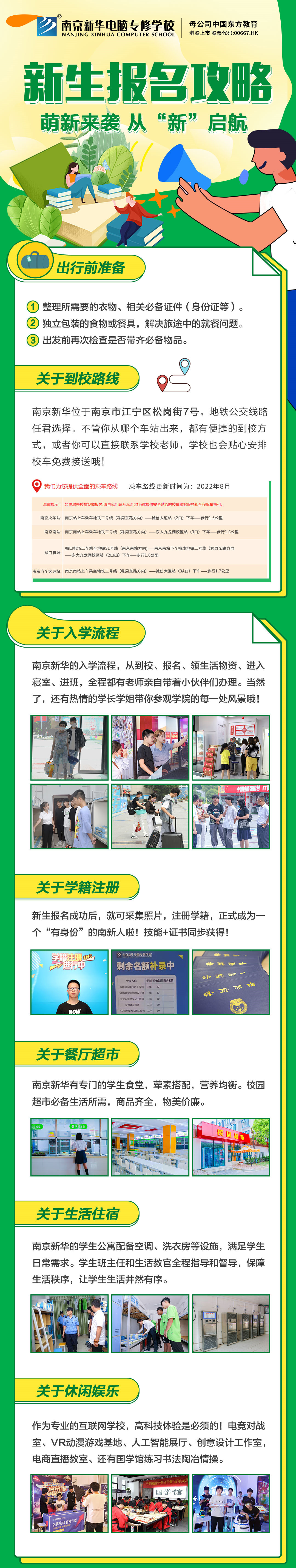 新生報名攻略| 2022級的同學(xué)們，我們在南京新華等你！
